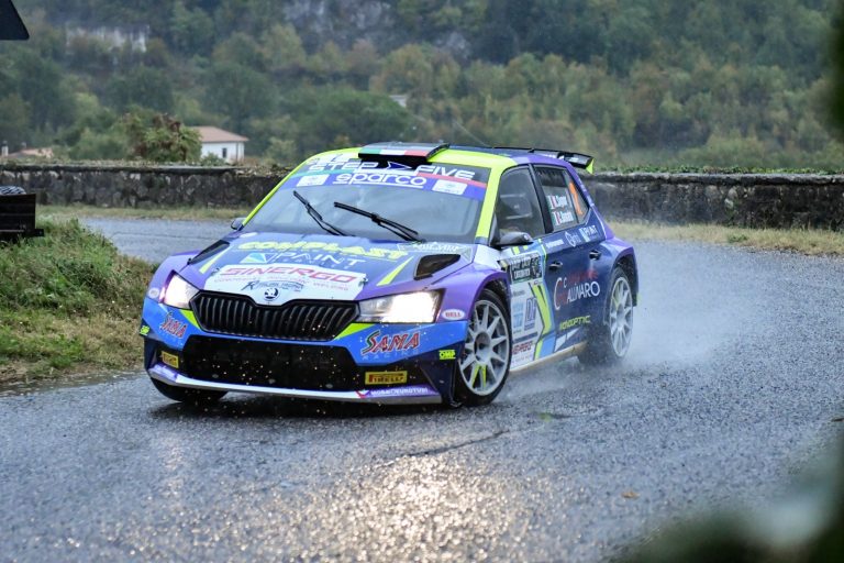 Signor-Bonato al comando del Rally del Lazio dopo la prima giornata