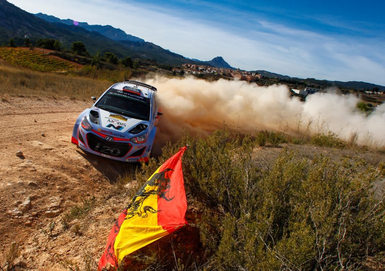 WRC,Spagna: Hyundai vuole il podio.