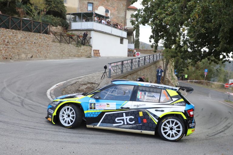 Il 7° Rally Colline Metallifere al via: 77 gli equipaggi iscritti