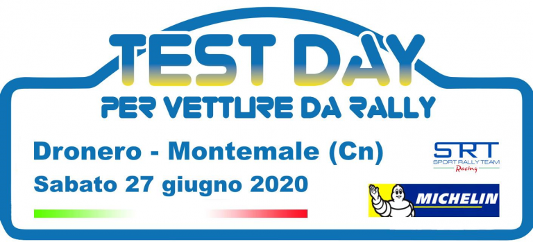 Test Rally a Dronero a fine Giugno