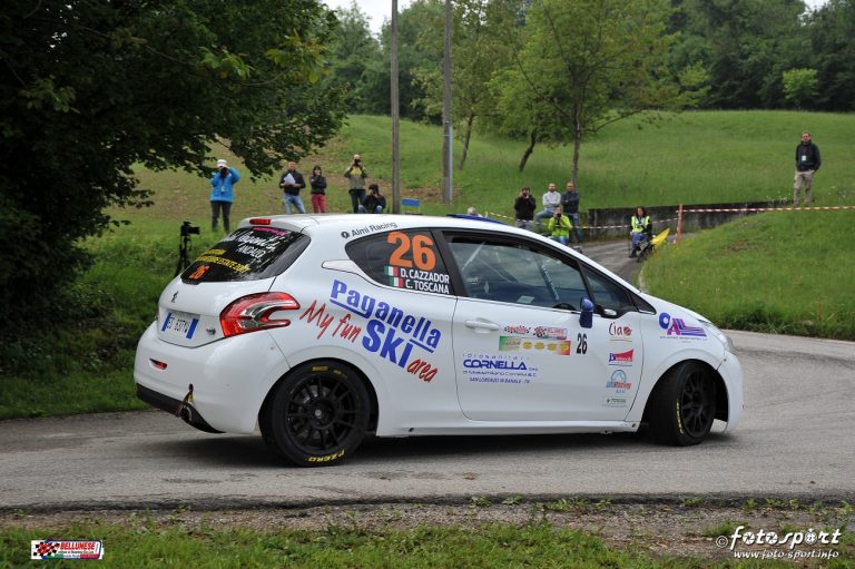 Fanti a podio al Feraboli – Toscana bene al Bellunese con la 208