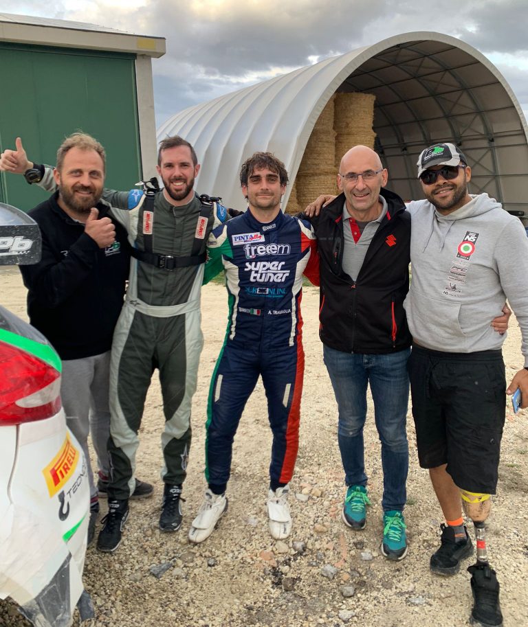 Lamanda al via del Campionato Italiano Rally Terra