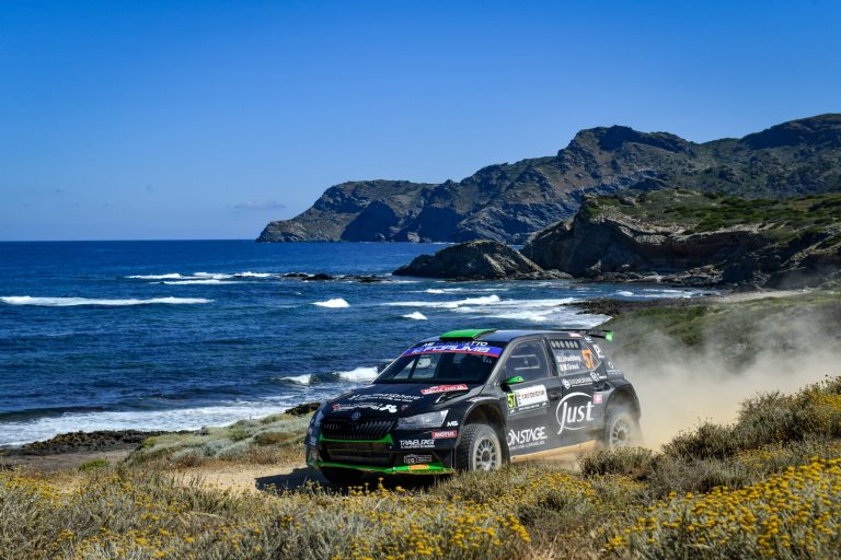Hoelbling ed MS Munaretto portano a termine il Rally Italia Sardegna