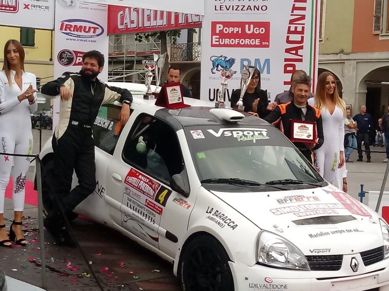 Gioie e dolori per Efferre al Rally Castelli piacentini