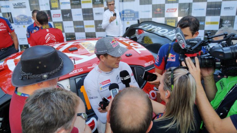 Ogier: ” 11 anni dal debutto su una WRC”