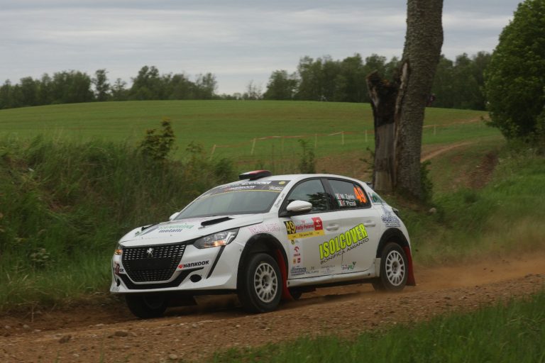 Zanin al Liepāja Rally in Lettonia