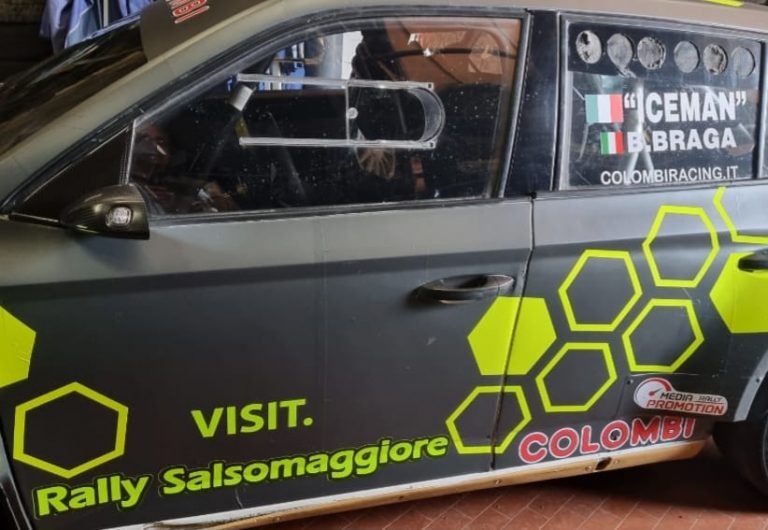 “Iceman”-Braga al 1000 Miglia CRZ griffati RALLY SALSOMAGGIORE