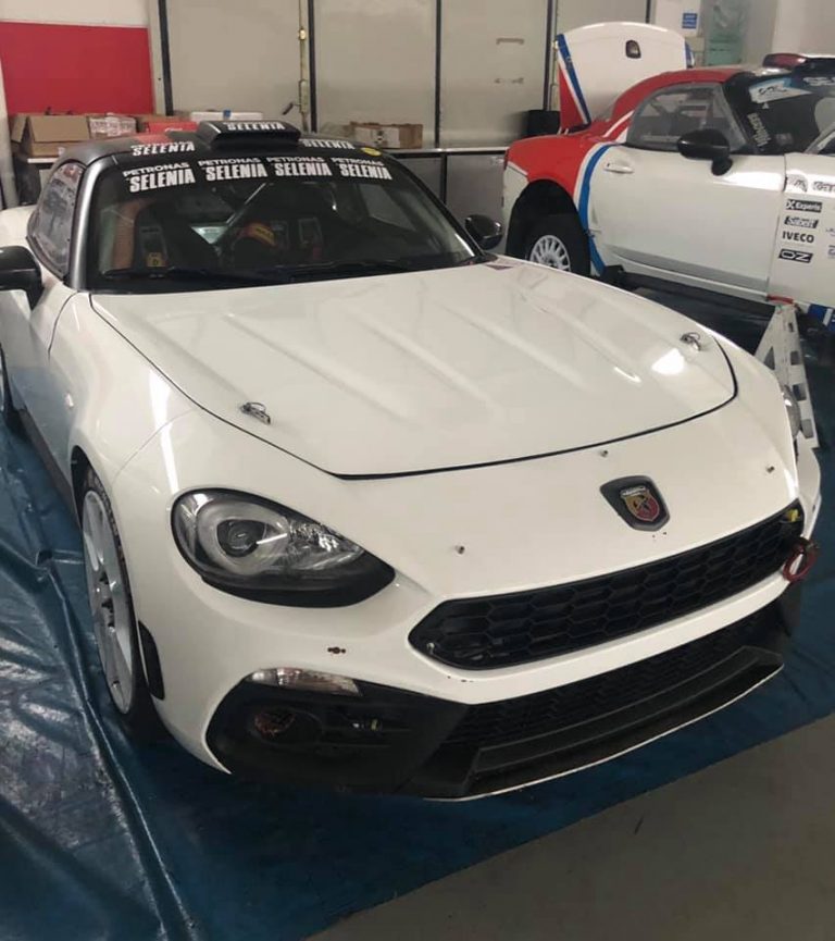 Test Abarth 124 a Castelletto