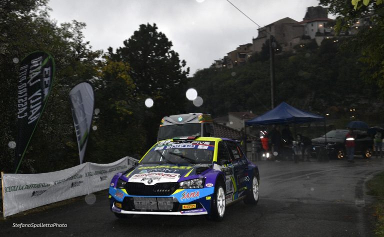Signor-Bonato al comando dopo la prima tappa al Rally del Lazio