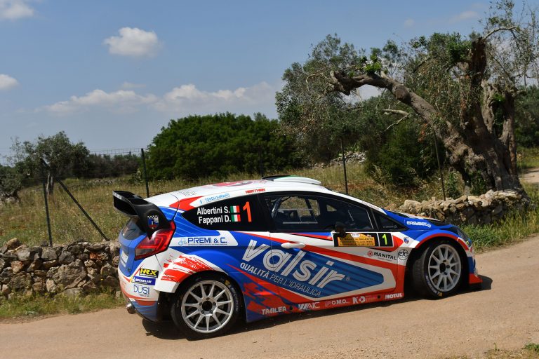 ALBERTINI-FAPPANI VINCONO IL RALLY DEL SALENTO