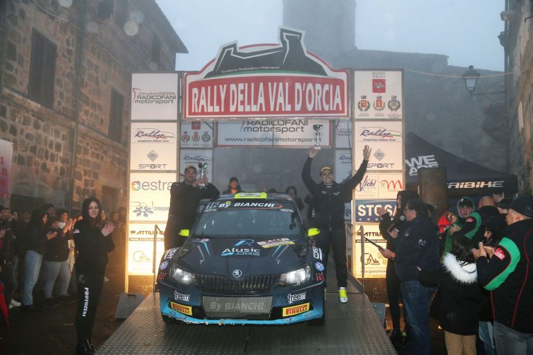 Angelo Pucci Grossi in evidenza al Rally della Val d’Orcia