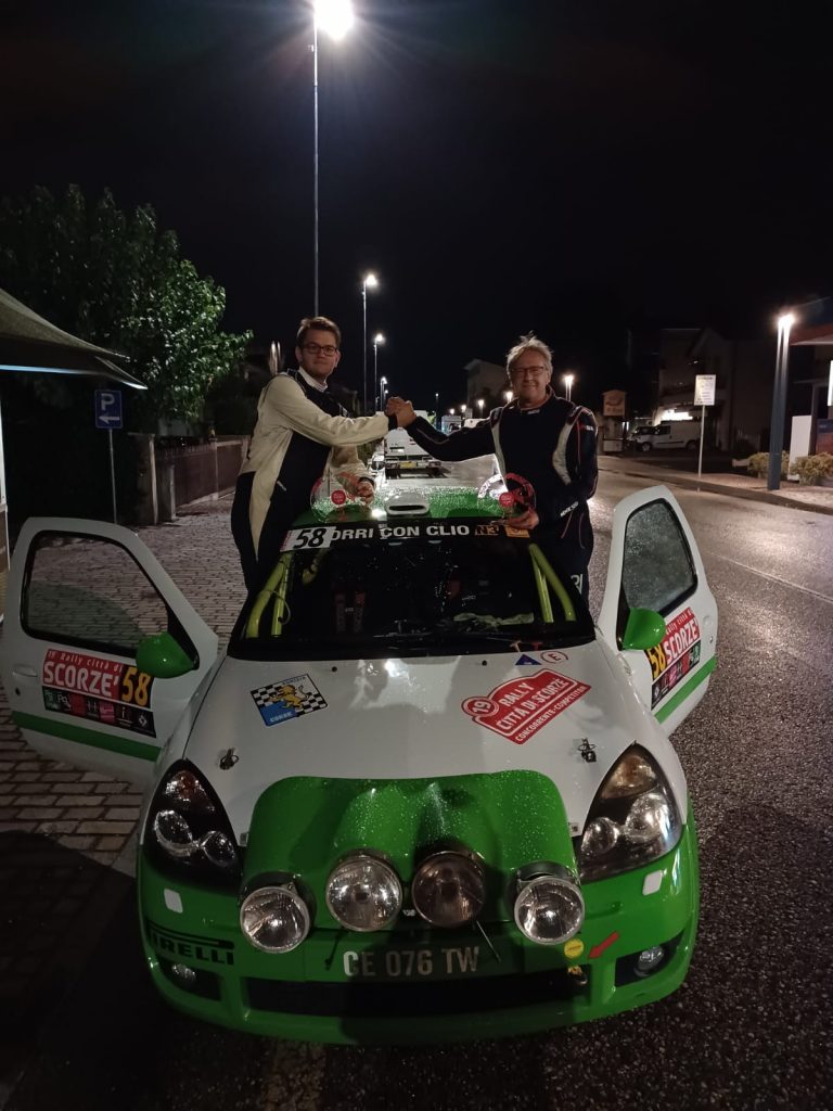 Cepek-Rivis col 3°posto al Rally Città di Scorzè consolidano il primato di Zona