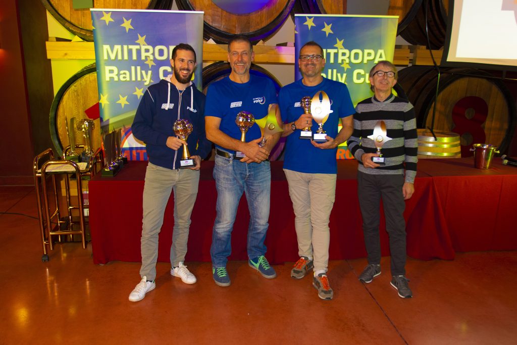 Gorizia Corse protagonista alle premiazioni Mitropa Rally Cup 2019