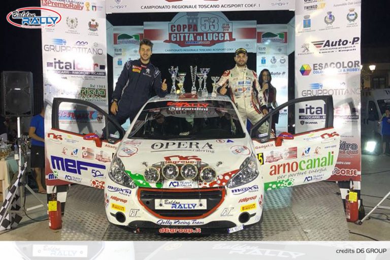 Baldon Rally torna in Toscana, al Città di Pistoia