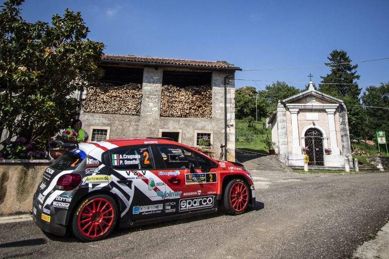 Crugnola-Ometto al comando del Rally Due Valli