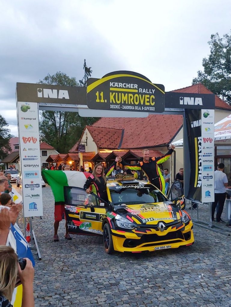 Bene Boscariol al Rally Kumrovec