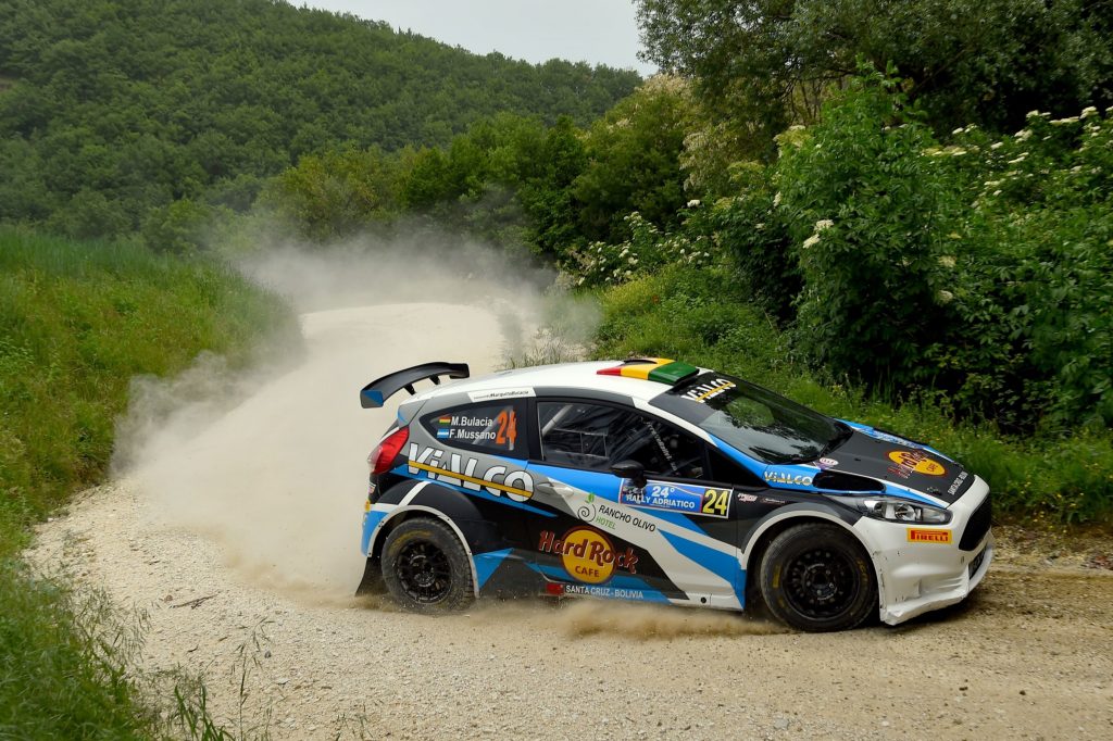 Al Rally San Marino, Bulacia con Giesse Promotion