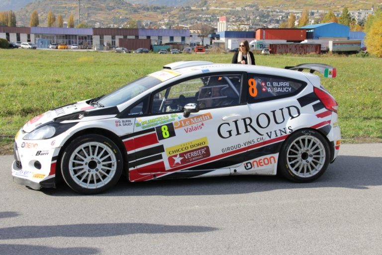 Olivier Burri al Rally di MonteCarlo sulla Fiesta S2000 dell’A-Style