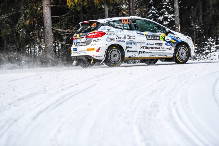 Rally Svezia, Kristensson davanti nello Junior