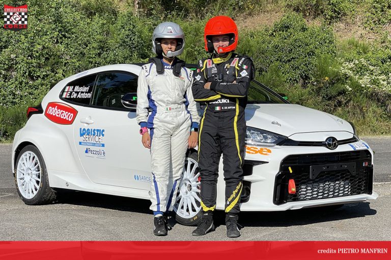 Roma, De Antoni al via della GR Yaris Rally Cup