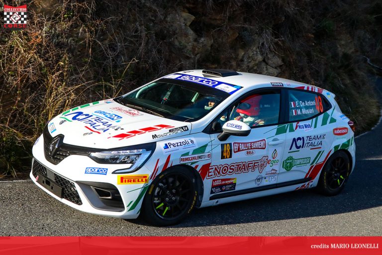 De Antoni ai piedi del podio al Sanremo