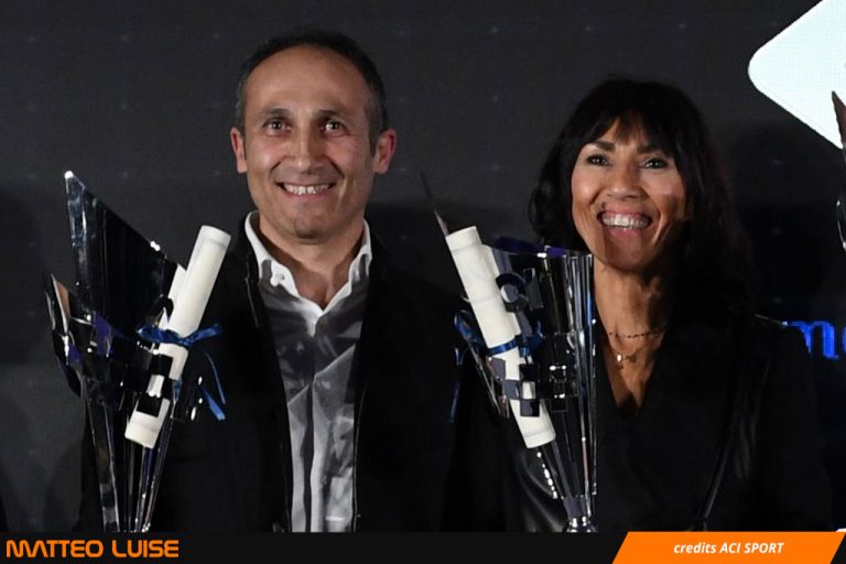 Luise festeggia il titolo al Monza ENI Circuit