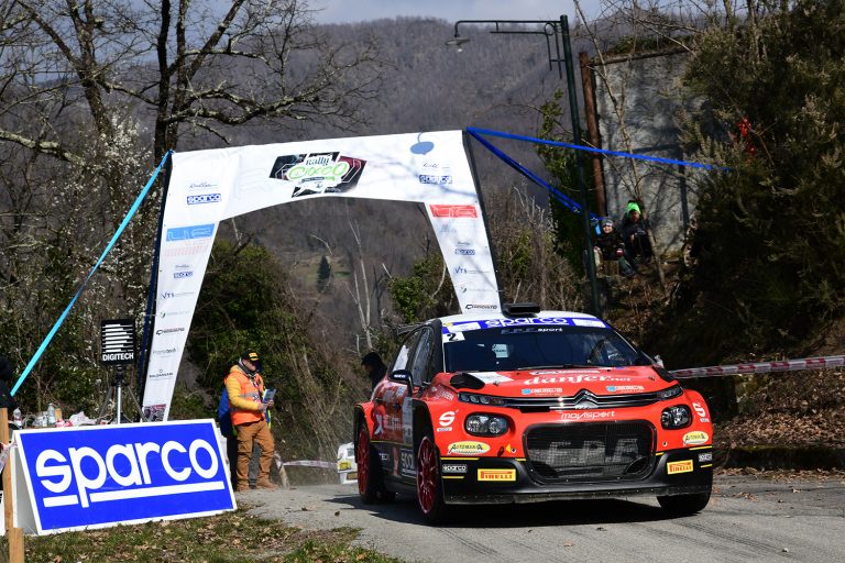 Dominio di Crugnola-Ometto al Rally del Ciocco