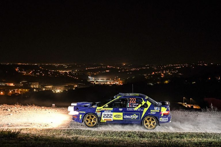 Musti-Cairoli-Pedersoli i primi leader a Rallylegend 2023