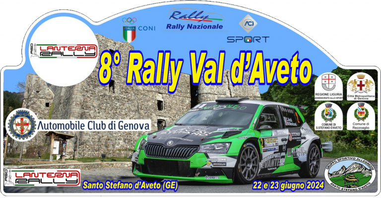 Svelato il Percorso del Rally val d’Aveto