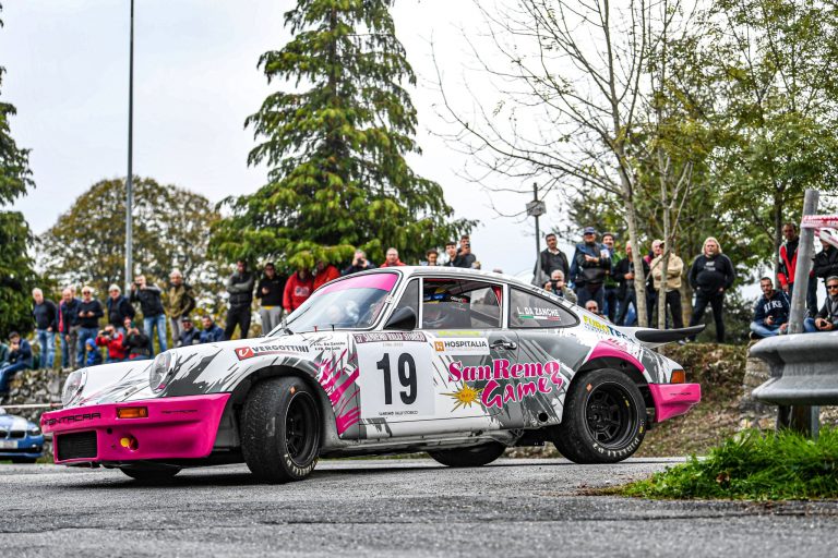 Da Zanche al comando del Rallye Sanremo Storico