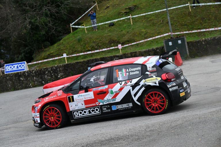 CRUGNOLA-OMETTO DOMINANO IL 47° RALLY IL CIOCCO