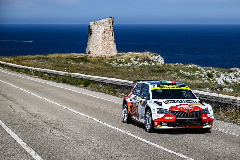 Campedelli-bis al Rally del Salento