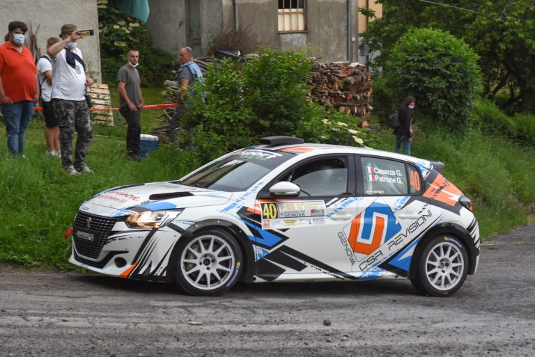 RALLY DELLA LANTERNA, VITTORIE DI CLASSE PER CASERZA E BIGOTTI