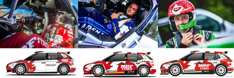 ERC: MRF schiera Campedelli, Llarena e Herczig