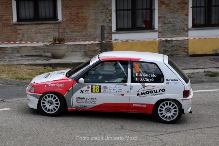 SCUDERIA EFFERRE – Sucato debutta al Canavese con Efferre, Rosato su Saxo A6.