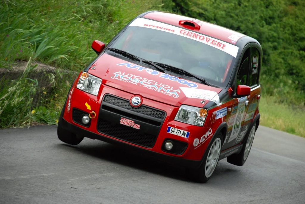 Due equipaggi della squadra Corse Città di Pisa presenti al Rally Coppa Liburna