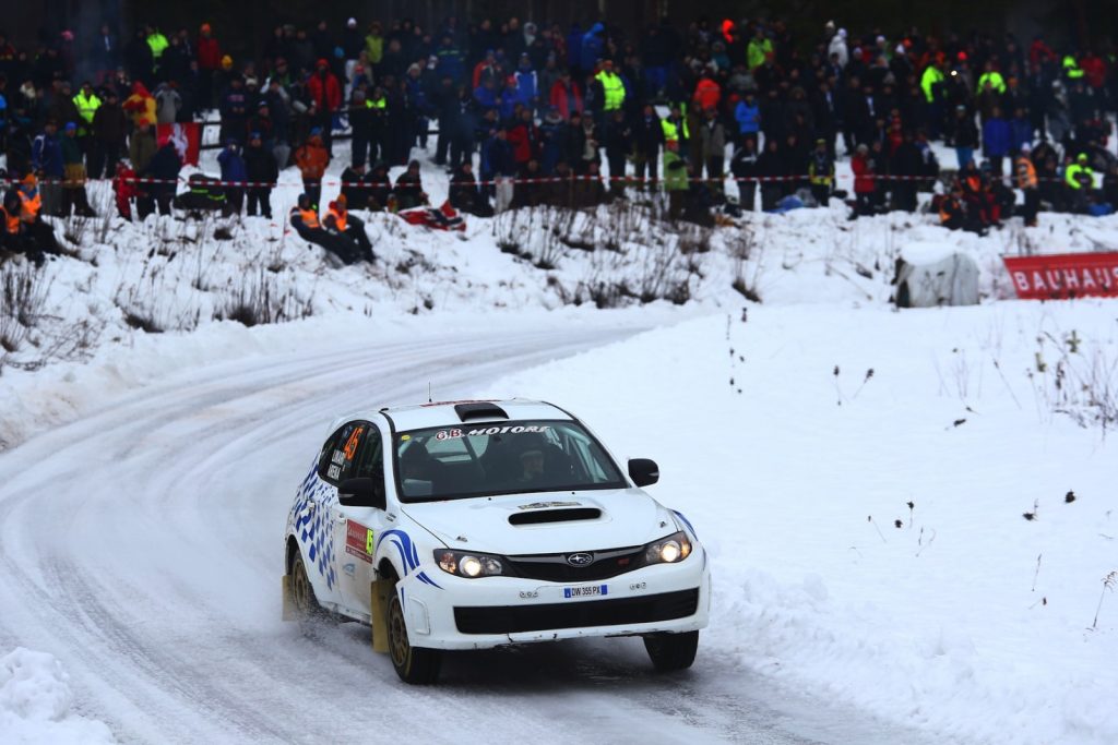 Rally di Svezia: Linari e Arena festeggiano la vittoria nel Produzione
