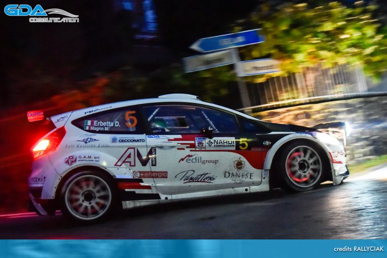 Grifo test per Erbetta in previsione CI WRC