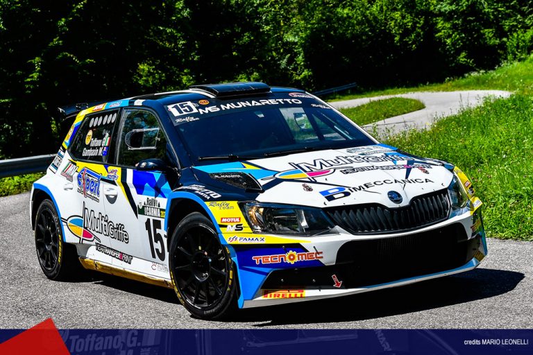 Toffano, a Scorzè, debutta sulla Fabia Evo