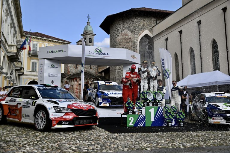Tripletta per Albertini-Fappani nel C.I.R.A. al Rally Lana