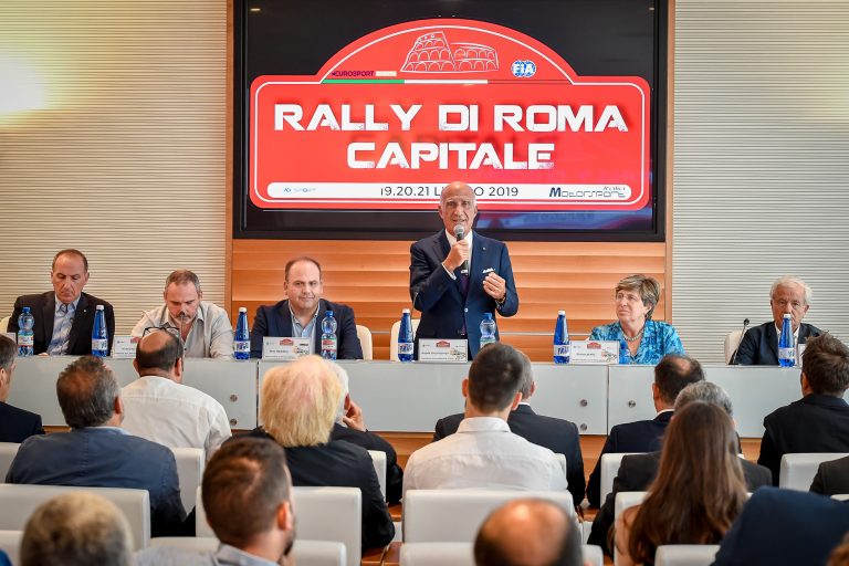 Presentato il Rally di Roma Capitale