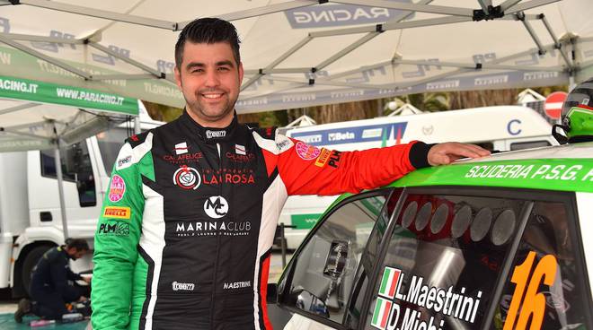 Leopoldo Maestrini nel CiWRC su Peugeot 208 R5
