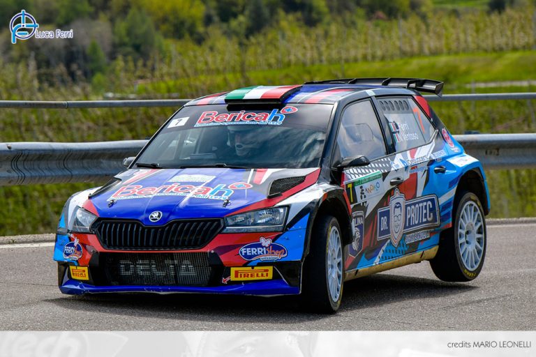 Al Rally del Trentino Ferri passa sulla Fabia