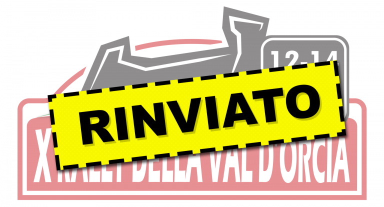 Rally Val d’Orcia, rinviato