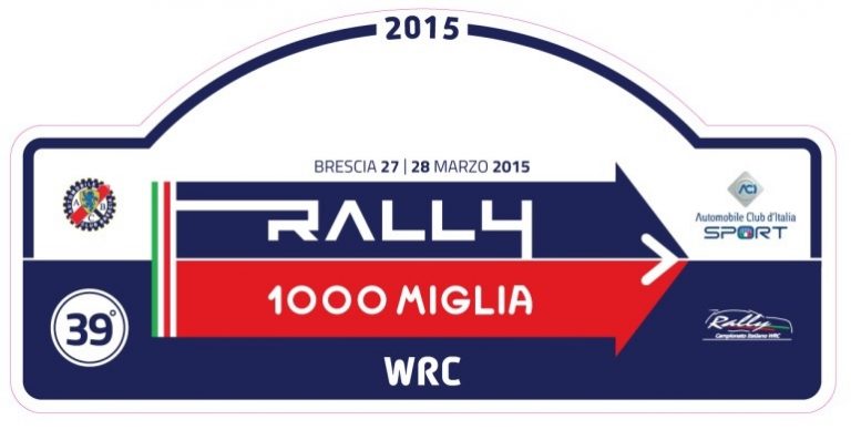 39° Rally Mille Miglia – 1^ gara del Campionato Italiano WRC. Percorso ed elenco iscritti.