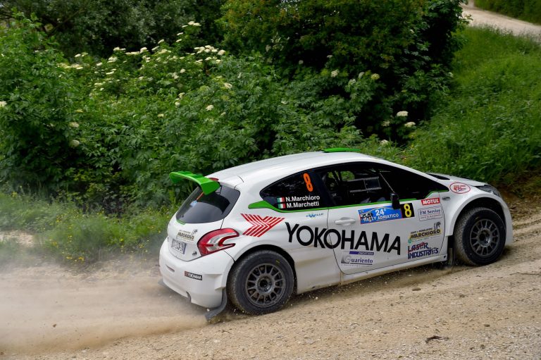 Marchioro e Yokohama al Rally San Marino