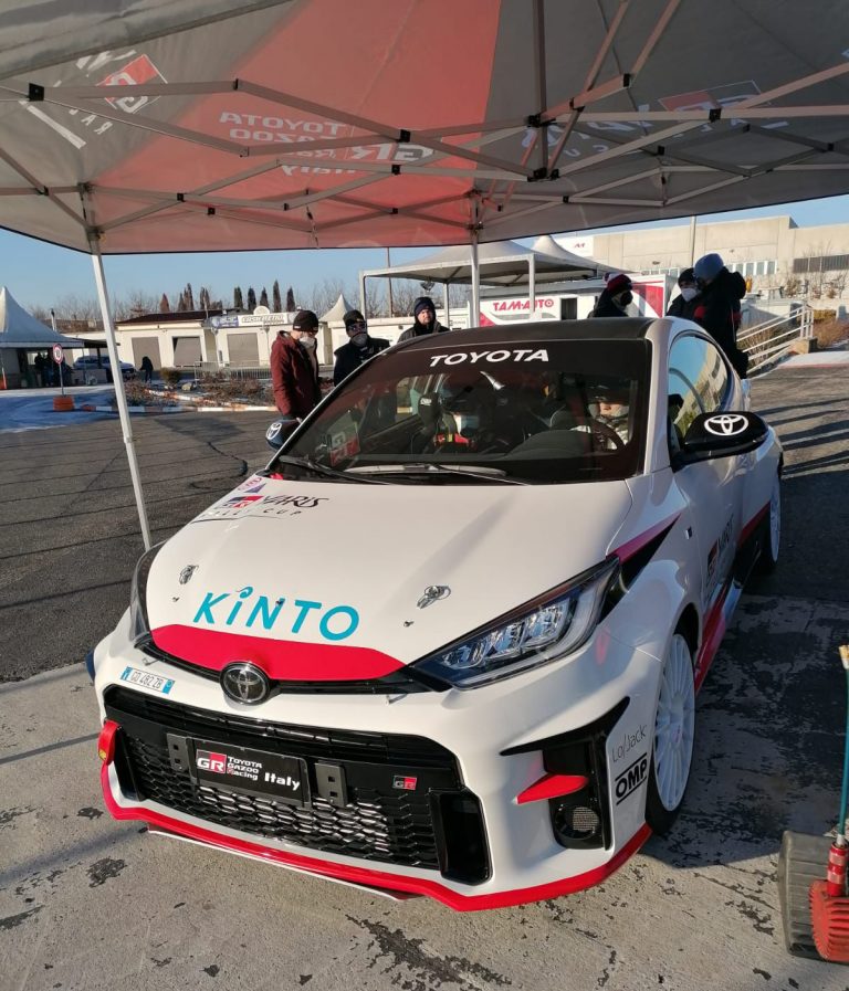 Menegaldo e Biella Corse nella Yaris Cup