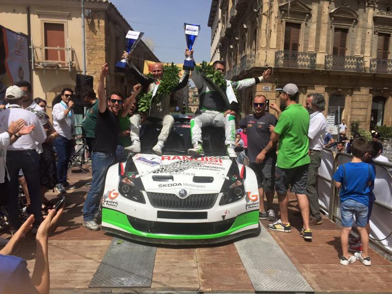 Rally Città di Caltanissetta:Vince Mirabile, sfortuna per Lombardo