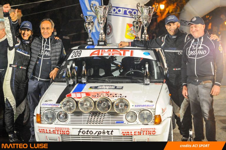 Luise strabiliante, secondo anche al Targa Florio