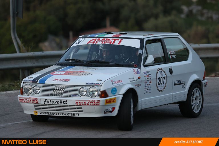 Luise è terzo assoluto al Targa Florio